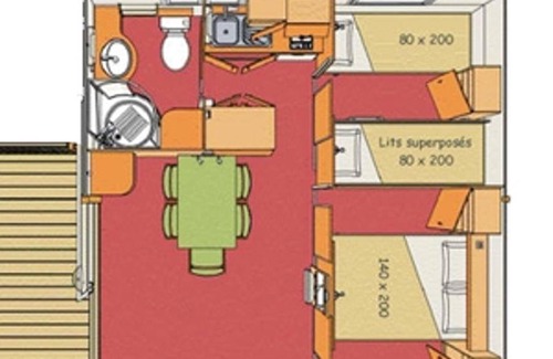 Meyras Ski Chalet | 24 m² Chalet ∙ 2 bedrooms ∙ 5 guests