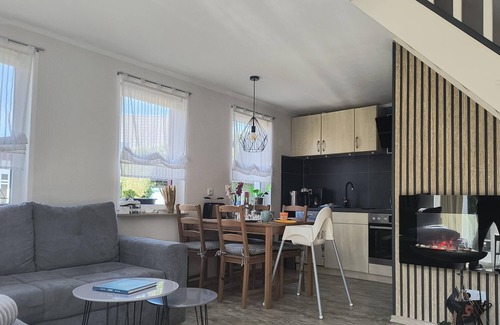 Muritz House | 4 * FH with garden, playground, sauna, fitness, 2 bedrooms, kitchen with dishwasher