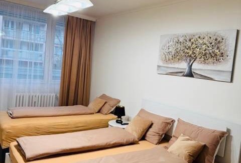 Prague 3 Apartment | 75 m² Apartment ∙ 2 bedrooms ∙ 6 guests