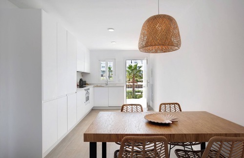 Atlanterra Apartment | Apartment "Luz de Poniente" with Shared Pool & Wi-Fi
