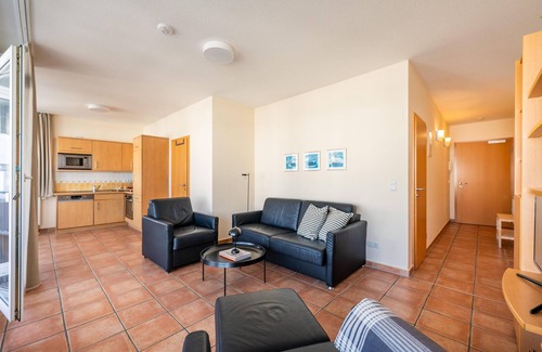Binz Apartment | Close to the beach-2 room apartment with balcony-center of Binz-Villa Hildegard-App.6