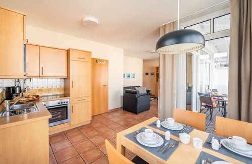 Binz Apartment | Close to the beach-2 room apartment with balcony-center of Binz-Villa Hildegard-App.6