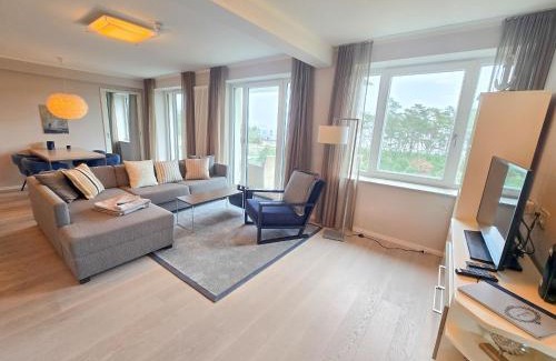Binz Apartment | Dünenresidenz Prora - Ferienwohnung mit Meerblick, 2 Schlafzimmern und Balkon NP-304