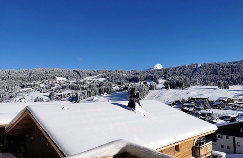 Les Gets Apartment | Exceptional duplex with panoramic view, terrace and garage in Les Gets