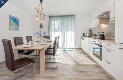Loddin Apartment | Ferienhaus Sonnenschein EG - Barrierefreie Traumwohnung mit Sauna in Loddin