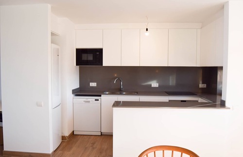 Pals Apartment | Frontline apartment with garden and pool. Parking . Capacity 4 Persons. WIFI