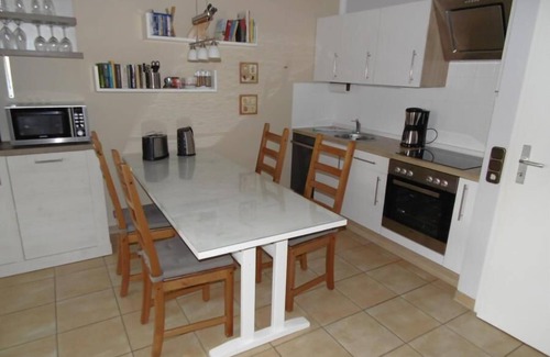 Duhnen Apartment | Häfchenweg 12a Apartment Ebbe (4), non-smoking, WiFi, terrace, perch basket on the beach (seasonal)