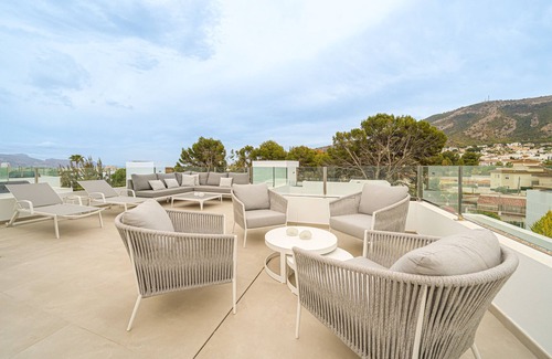 El Albir House | Holiday Home 'Trito Spaniahome Family Friendly' with Mountain View, Wi-Fi and Air Conditioning