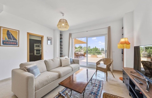 Monte Pego Apartment | Lovely apartment for 6 guests with A/C, WIFI, pool, TV, patio and pets allowed