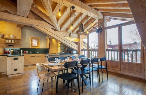 Le Cret Ski Chalet | Luxury Chalet with Spacious Interiors, Fireplace, Sauna, and Mountain Atmosphere