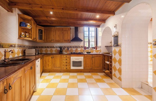 Can Trabal House | Pet-Friendly Villa Masía Can Trabal with Mountain View, Pool, Jacuzzi, Wi-Fi, A/C, Terrace & Garden