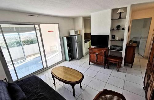 Port Leucate Apartment | Résidence Les Aigues Marines - Appartement 3 pièces pour 7 personnes avec Wifi face à la mer à Port Leucate en rez de chaussée. réf: 1AM 102 MAE-5854