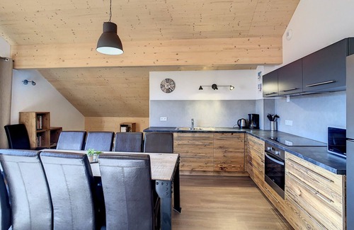 La Toussuire Apartment | Spacious 3BR Apt for 10, South-Facing Balcony, Ski-In/Ski-Out, 2 Baths, Near Lift