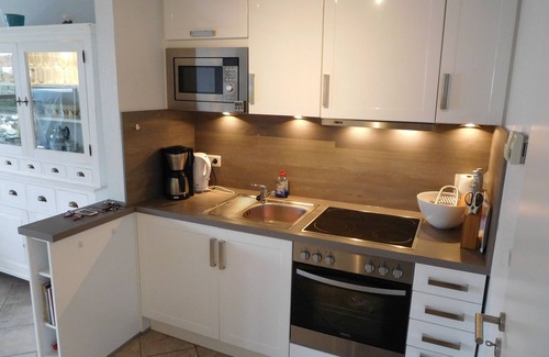 Carolinensiel Apartment | Sunny, modern first floor apartment with private, sheltered south-facing garden