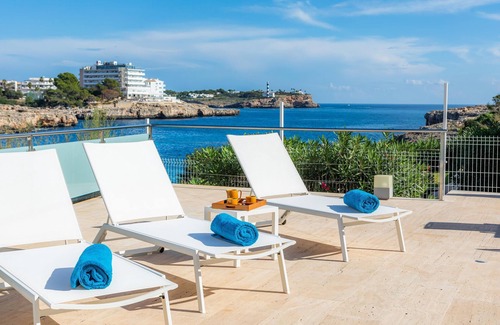 Cala Marcal House | Vacation Home 'Sa Caleta' with Pool, Sauna, Balcony, Jacuzzi, Wi-Fi & A/C