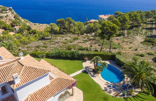 Cap de la Nau Villa | Villa Miramar, Refurbished in 2018 a majestic cliff top villa with sea views and complete privacy