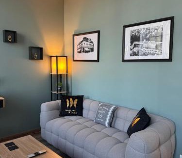 Lons-le-Saunier Apartment | Évasion Urbaine, Vue sur la ville