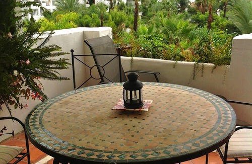 New Golden Mile Apartment | 2 Bedroom Beachside Apartment Overlooking Pool & Palm Trees On New Golden Mile