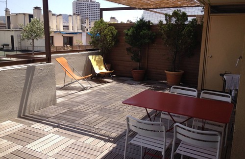 La Castellane Apartment | 2-room Castellane on the top floor with large quiet terrace