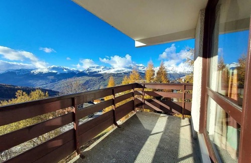 Plan Peisey Apartment | 30m from ski slopes, 4th floor, balcony, tv, ski locker, 40m², Peisey-Vallandry