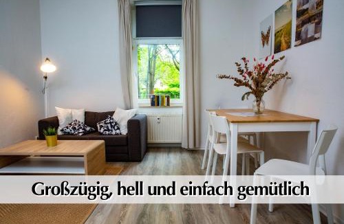 Krampfervorstadt Apartment | 3R Altbau-Apartment mit 2SZ, Smart-TV, Ruhige zentrale Lage