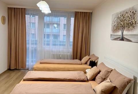 Prague 3 Apartment | 75 m² Apartment ∙ 2 bedrooms ∙ 6 guests