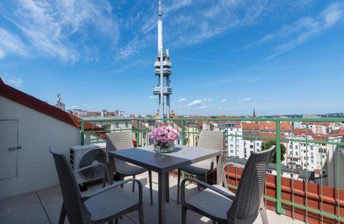 Vinohrady Apartment | 95 m² Serviced apartment ∙ 2 bedrooms ∙ 8 guests