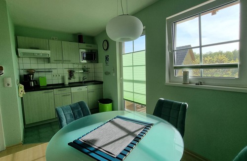 Koserow Apartment | Alexander von Humboldt - *200m to the sandy beach* southwest Ter/Blk Bj.07 E-fireplace