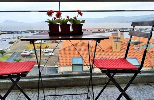 Portosin Apartment | Apartamento con terraza y vistas al mar, Portosín