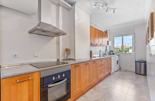 Punta Prima Apartment | Apartment 'Beach Front Sea View Punta Prima' with Sea View, Wi-Fi and Air Conditioning