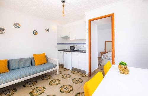 Cala d'Or Apartment | Apartment 'Felipe 1-5' with Terrace, Shared Pool & Wi-Fi
