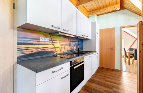 Kaiser-Wilhelm-Koog Apartment | Apartment 'Kiebeitznest' with Sea View, Private Terrace and Wi-Fi