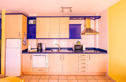 Puerto Naos Apartment | Apartment 'Nautilus 2' with Sea View, Private Terrace and Wi-Fi