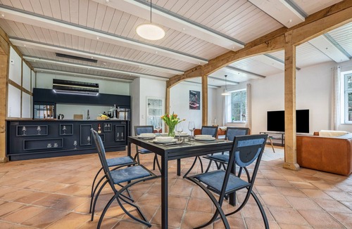 Dedelstorf Apartment | Apartment 'South Terrace with Loft Charm' with Mountain View, Private Pool and Wi-Fi