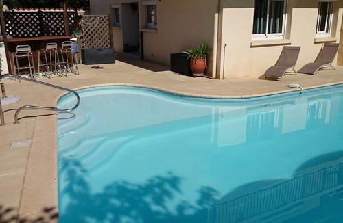 Saint-Cyprien Plage Apartment | Appart T2 40m2 in villa, 4/5pers, swimming pool 8x4x6m, 300m from the beach