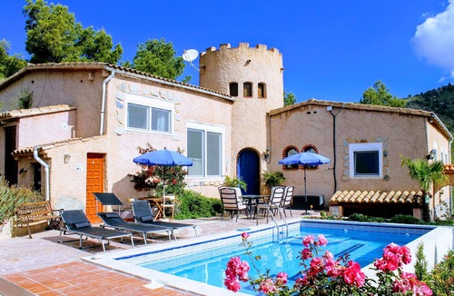 Jijona Villa | Authentic Spanish villa with private pool + panoramic views of mountains and sea