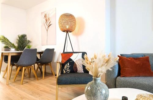 Andreasvorstadt Apartment | BohnApartments - Nordkap-SUITEN - gratis Parkplatz - moderner Neubau - Erdgeschoss - Fußbodenheizung