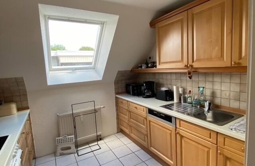 Emden Apartment | Bright, centrally located business apartment with balcony, 61m², max. 2 persons