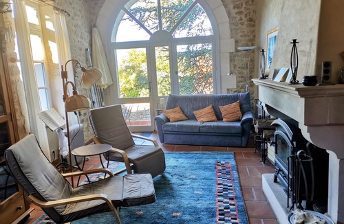 Cornillon Apartment | Bright duplex apartment with terrace and beautiful views