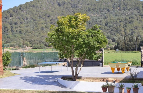 Sa Pobla Villa | Can Mussol 040 magnificent villa with private swimming pool, large garden, children's area, billiards, ping pong and WiFi.