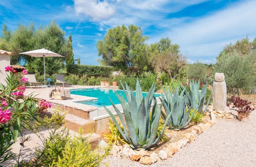 Costitx Villa | CAN PINA - ECO CASCADA - Villa with private pool in Costitx. Free WiFi