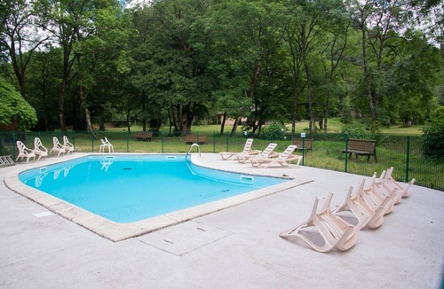 La Canourgue Ski Chalet | Chalet 4/5 pers. au Camping du Golf