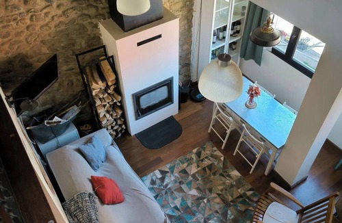Ribes De Freser Apartment | Charming Rustic Duplex Penthouse