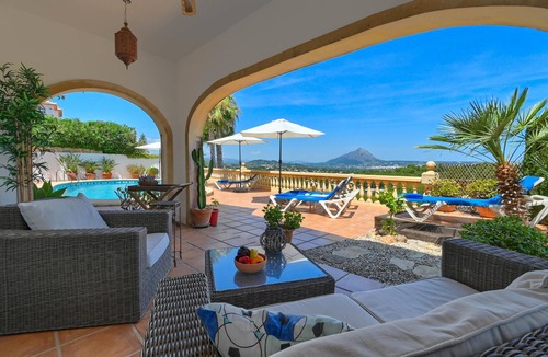Trencall Villa | Classic and nice luxury villa in Javea, on the Costa Blanca, Spain with private pool for 4 persons