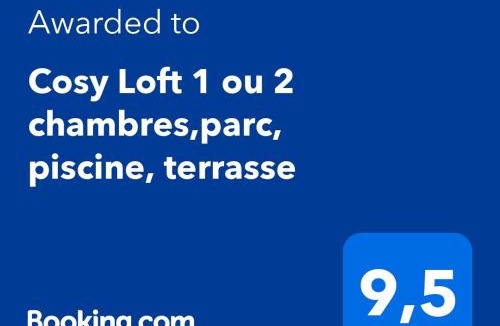 Grand Sud Apartment | Cosy Loft tarif avec 1 ou 2 chambres 2 ou 4 personnes, vue parc et piscine