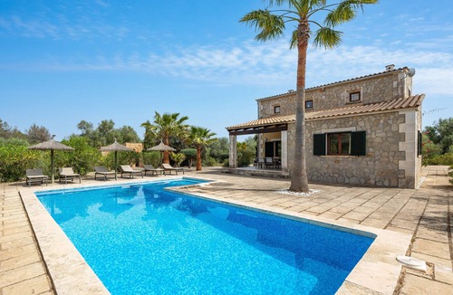 Algaida Villa | Country House 'Sa Cantera' with Mountain View, Wi-Fi and Air Conditioning