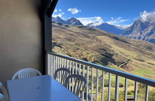 Peyragudes Apartment | Cozy apartment with balcony, slope access, 6 people, Peyresourde