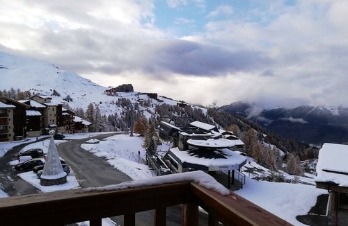 Plagne Villages Apartment | Cozy Studio in Plagne Villages - Balcony, Ski-in/Ski-out, Sleeps 4