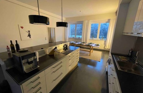 Langenhorn Apartment | DesignLoft for 8 I AppleTV l NTFLX I 65 "TV l 150sqm