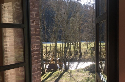 Saint-Jeure-d'Andaure Apartment | Domaine de Clarat, gite Pampus a green setting ideal for families